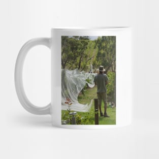 Nets on in the Vineyard - Magpie Springs - Adelaide Hills Wine Region - Fleurieu Peninsula - Winery Mug